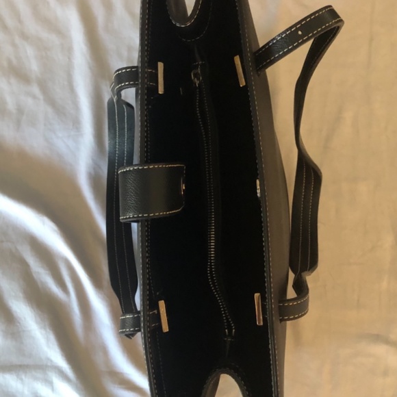 Leather Bally Handbag - Picture 3 of 5